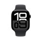 Apple Watch Series 10 GPS 46mm Jet Black Aluminium Case with Black Sport Band - S/M MWWP3ET/A цена и информация | Nutikellad, laste nutikellad | hansapost.ee