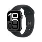 Apple Watch Series 10 GPS 46mm Jet Black Aluminium Case with Black Sport Band - S/M MWWP3ET/A цена и информация | Nutikellad, laste nutikellad | hansapost.ee