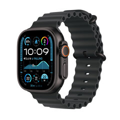 Apple Watch Ultra 2 GPS + Cellular 49mm Black Titanium Case with Black Ocean Band MX4P3EL/A hind ja info | Nutikellad, laste nutikellad | hansapost.ee