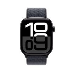 Apple Watch Series 10 GPS 46mm Jet Black Aluminium Case with Ink Sport Loop MWWR3ET/A цена и информация | Смарт-часы | hansapost.ee