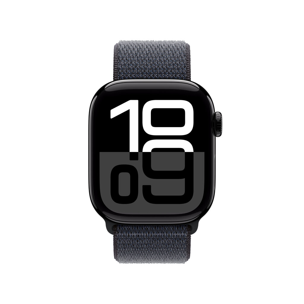 Apple Watch Series 10 GPS 42mm Jet Black Aluminium Case with Ink Sport Loop MWWG3ET/A hind ja info | Nutikellad, laste nutikellad | hansapost.ee