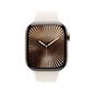 Apple Watch Series 10 GPS + Cellular 46mm Gold Titanium Case with Starlight Sport Band - M/L MWYY3ET/A цена и информация | Nutikellad, laste nutikellad | hansapost.ee