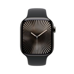 Apple Watch Series 10 GPS + Cellular 46mm Slate Titanium Case with Black Sport Band - M/L MWYE3ET/A hind ja info | Nutikellad, laste nutikellad | hansapost.ee