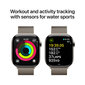 Apple Watch Series 10 GPS + Cellular 46mm Natural Titanium Case with Natural Milanese Loop - M/L MWYC3ET/A цена и информация | Nutikellad, laste nutikellad | hansapost.ee