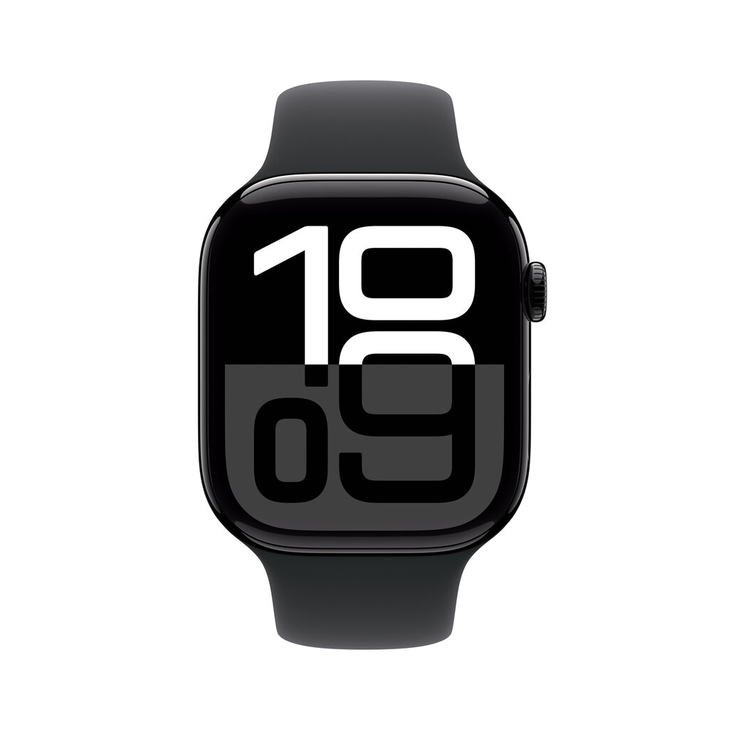 Apple Watch Series 10 GPS + Cellular 46mm Jet Black Aluminium Case with Black Sport Band - M/L MWY43ET/A hind ja info | Nutikellad, laste nutikellad | hansapost.ee