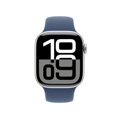 Apple Watch Series 10 GPS + Cellular 42mm Silver Aluminium Case with Denim Sport Band - M/L MWX43ET/A hind ja info | Nutikellad, laste nutikellad | hansapost.ee