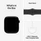 Apple Watch Series 10 GPS 46mm Jet Black Aluminium Case with Black Sport Band - M/L MWWQ3ET/A цена и информация | Nutikellad, laste nutikellad | hansapost.ee