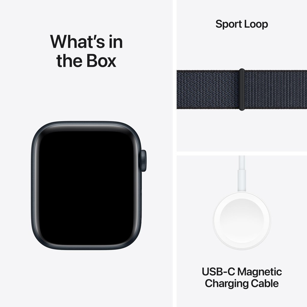 Apple Watch SE GPS + Cellular 40mm Midnight Aluminium Case with Ink Sport Loop MXGA3ET/A hind ja info | Nutikellad, laste nutikellad | hansapost.ee