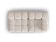 Modulinė sofa Micadoni Bellis, 188x94x64 cm, valge hind ja info | Diivanvoodid ja diivanid | hansapost.ee