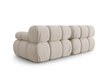 Modulinė sofa Micadoni Bellis, 188x94x64 cm, valge hind ja info | Diivanvoodid ja diivanid | hansapost.ee