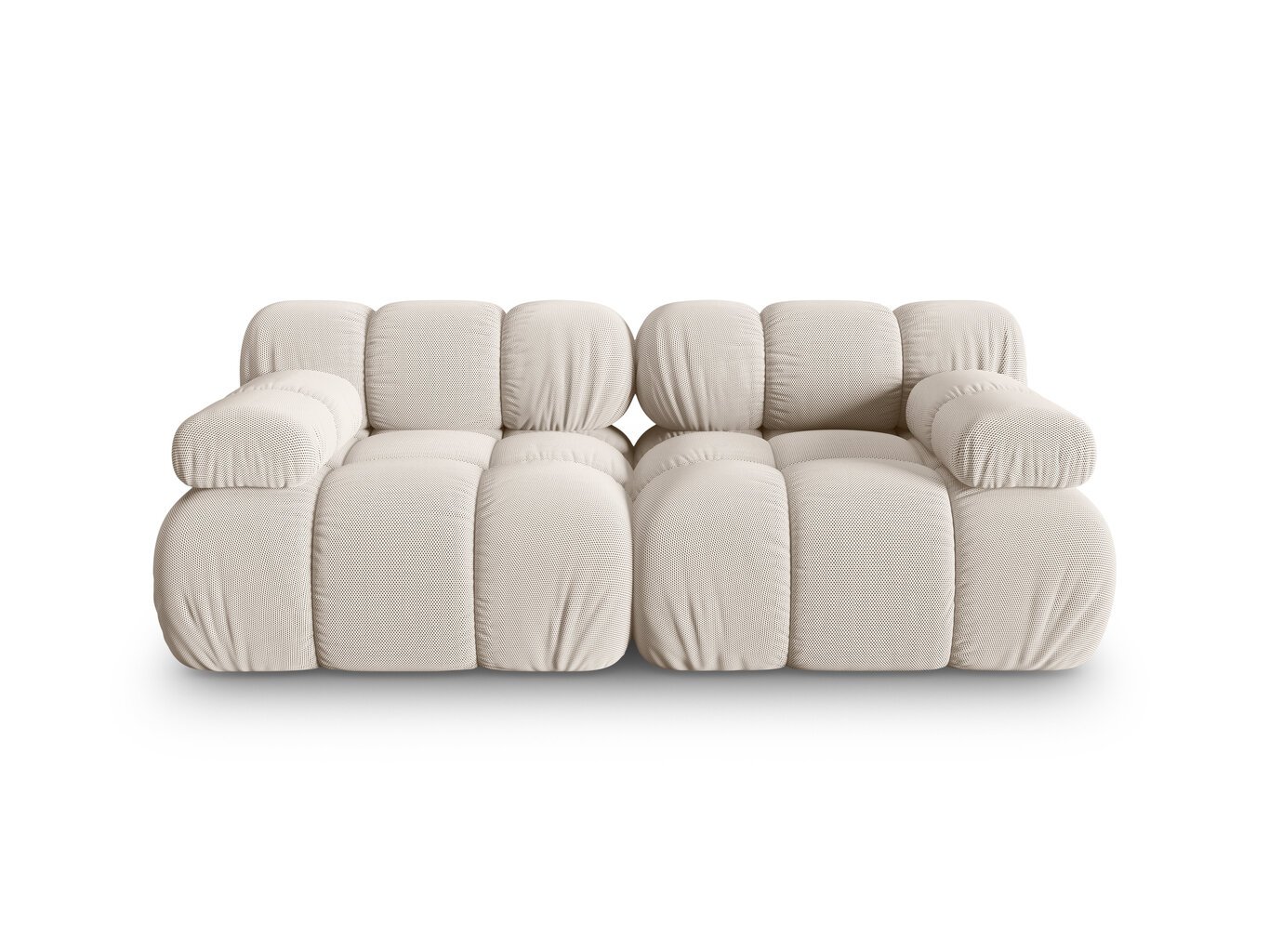 Modulinė sofa Micadoni Bellis, 188x94x64 cm, valge hind ja info | Diivanvoodid ja diivanid | hansapost.ee