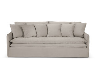 Diivan Micadoni Boho, 223x106x89 cm, liivavärvi price and information | Sofa beds and sofas | hansapost.ee