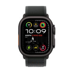 Apple Watch Ultra 2 GPS + Cellular 49mm Black Titanium Case with Black Trail Loop - S/M MX4U3EL/A цена и информация | Смарт-часы | hansapost.ee