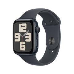 Apple Watch SE GPS 44мм Midnight Aluminium Case with Midnight Sport Band - M/L MXEK3ET/A цена и информация | Смарт-часы | hansapost.ee