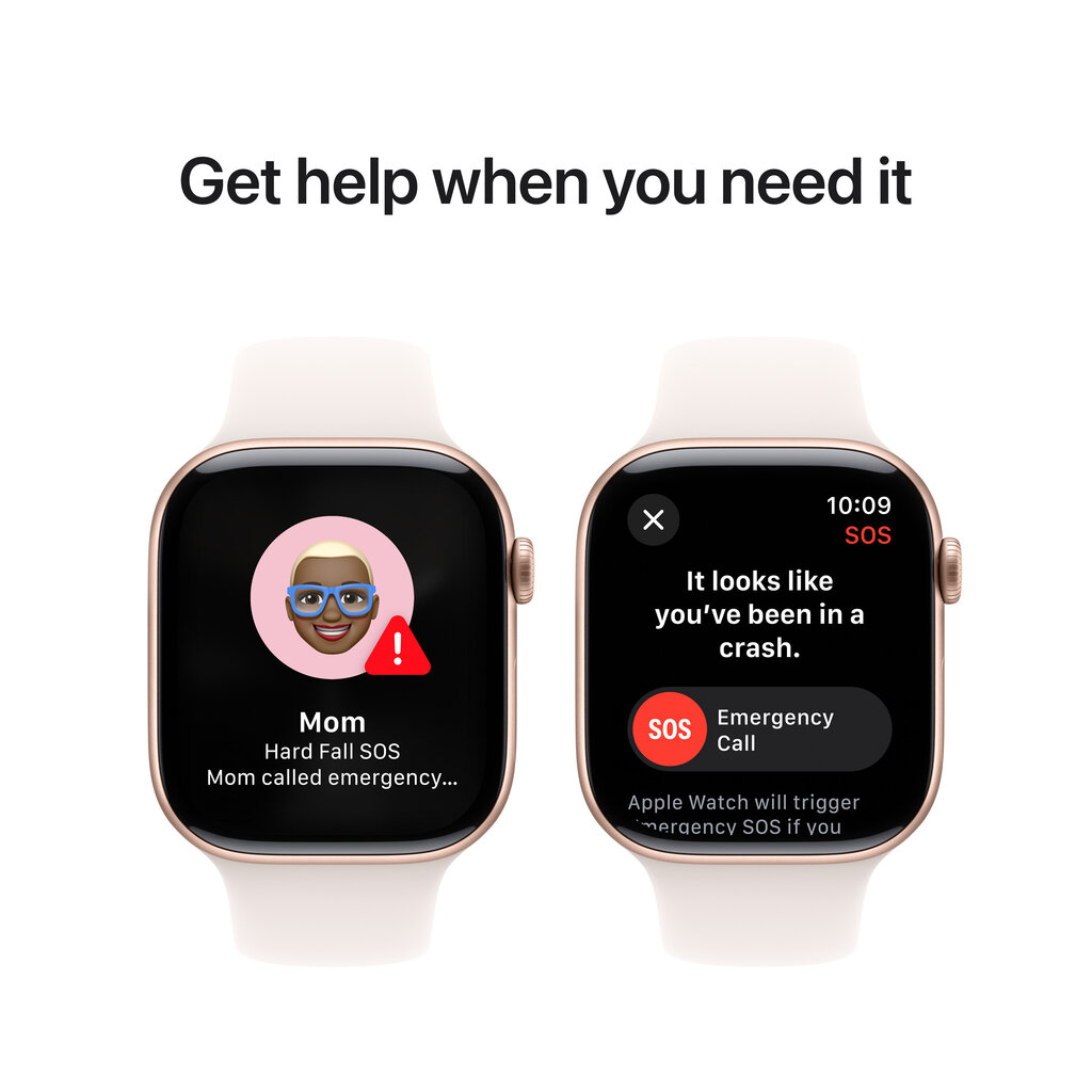 Apple Watch Series 10 GPS + Cellular 46mm Rose Gold Aluminium Case with Light Blush Sport Band - M/L MWY73ET/A hind ja info | Nutikellad, laste nutikellad | hansapost.ee