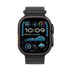 Apple Watch Ultra 2 GPS + Cellular 49mm Black Titanium Case with Black Ocean Band MX4P3UL/A hind ja info | Nutikellad, laste nutikellad | hansapost.ee