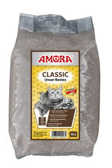 Слипающийся наполнитель для кошек Amora Classic, 12 кг цена и информация | Наполнители для кошачьих туалетов | hansapost.ee