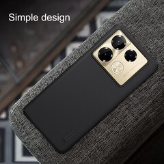 Nillkin Super Frosted Back Cover for Infinix Note 40 Pro+ 5G Black цена и информация | Чехлы для телефонов | hansapost.ee