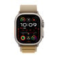 Apple Watch Ultra 2 GPS + Cellular 49mm Natural Titanium Case with Tan Alpine Loop - Large MX4H3UL/A hind ja info | Nutikellad, laste nutikellad | hansapost.ee