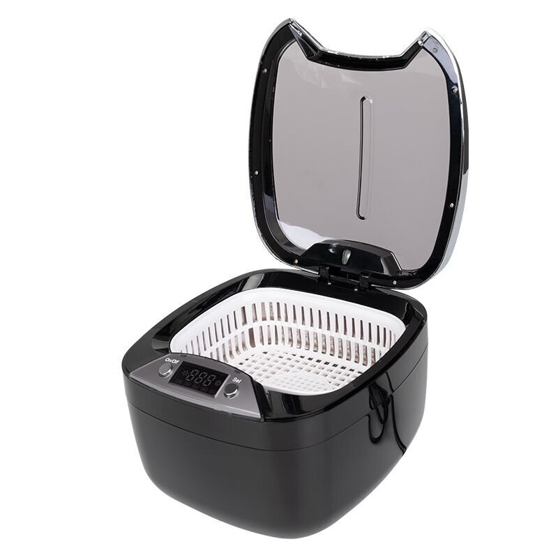 Ultraheli vann 850ml, 55W BLACK hind ja info | Maniküüri ja pediküüri tarvikud | hansapost.ee