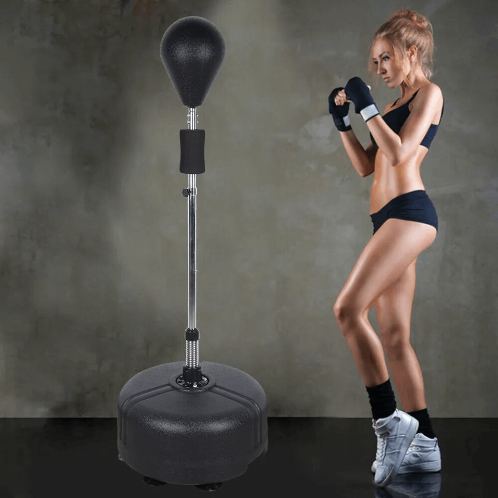 Poksipirn koos alusega Tomaz Sport SpeedPush 125-160cm цена и информация | Poks | hansapost.ee