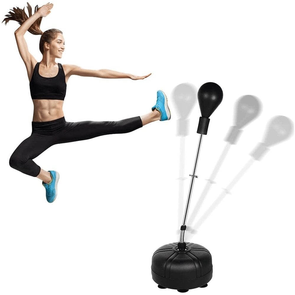 Poksipirn koos alusega Tomaz Sport SpeedPush 125-160cm цена и информация | Poks | hansapost.ee