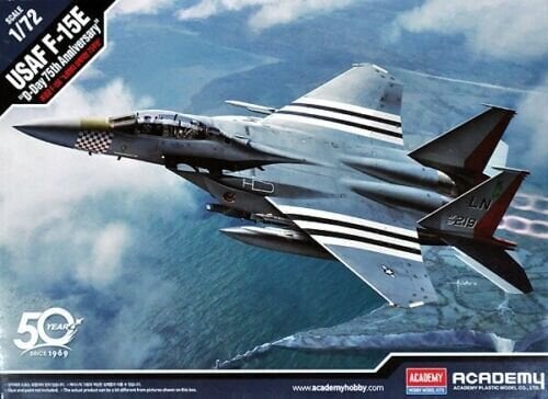 Liimitav mudel Academy 12568 USAF F-15E D-Day 75th Anniversary 1/72 цена и информация | Liimitavad mudelid | hansapost.ee