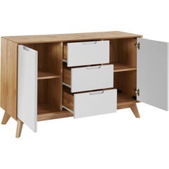 Kummut Sideboard, valge/pruun hind ja info | Kummutid | hansapost.ee