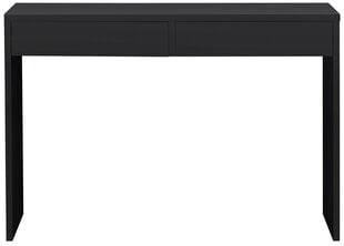 Письменный стол Notio Living, 115x40x78 см, черный цена и информация | Компьютерные, письменные столы | hansapost.ee