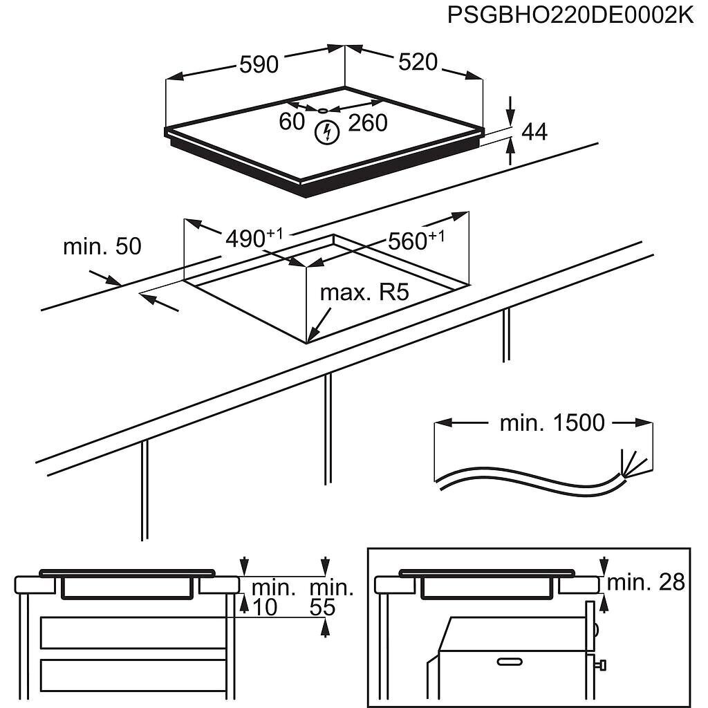 Electrolux CIS62450FW цена и информация | Pliidiplaadid | hansapost.ee