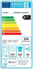 Electrolux EW7D385UCE цена и информация | Сушильные машины | hansapost.ee