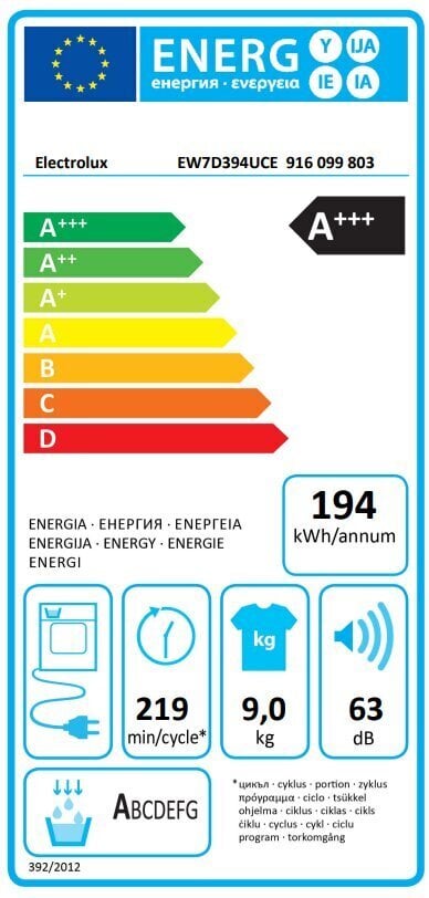 Electrolux EW7D394UCE цена и информация | Pesukuivatid | hansapost.ee