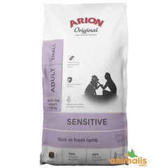 Arion Original Sensitive для взрослых собак мелких пород с ягнятиной и рисом, 2 кг цена и информация | Сухой корм для собак | hansapost.ee