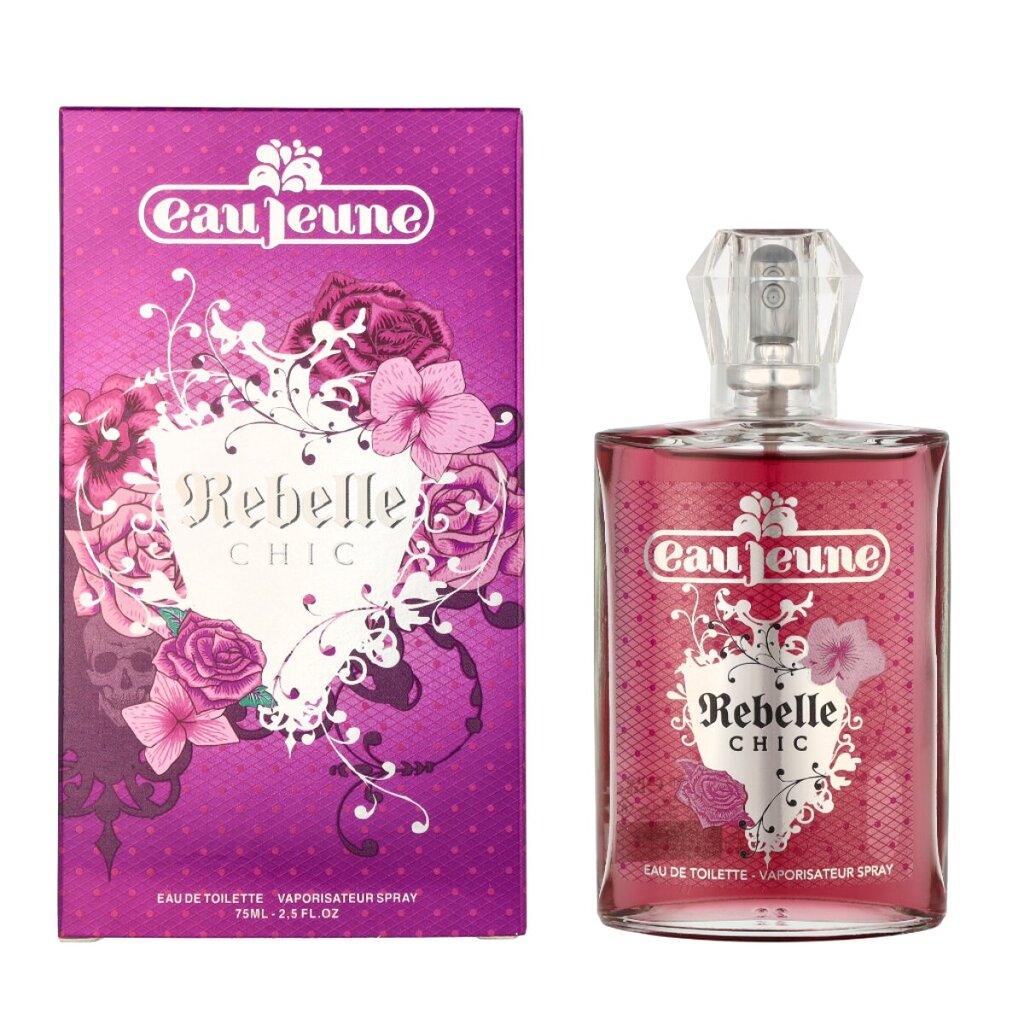 Tualettvesi Eau Jeune Rebelle Chic EDT naistele, 75 ml hind ja info | Parfüümid naistele | hansapost.ee