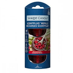 Kodulõhnastaja täide Yankee Candle Scentplug Refills Recharges Scentplug Red Rasberry, 2 x 18,5 ml price and information | Lõhnapulgad ja kodulõhnastajad | hansapost.ee