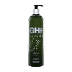 Teepuuõliga šampoon rasustele juustele Chi Tea Tree Oil 739 ml hind ja info | Šampoonid | hansapost.ee