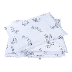 NordBaby laste voodipesukomplekt Foxen, 100 x 130, 2-osaline hind ja info | Laste voodipesu | hansapost.ee