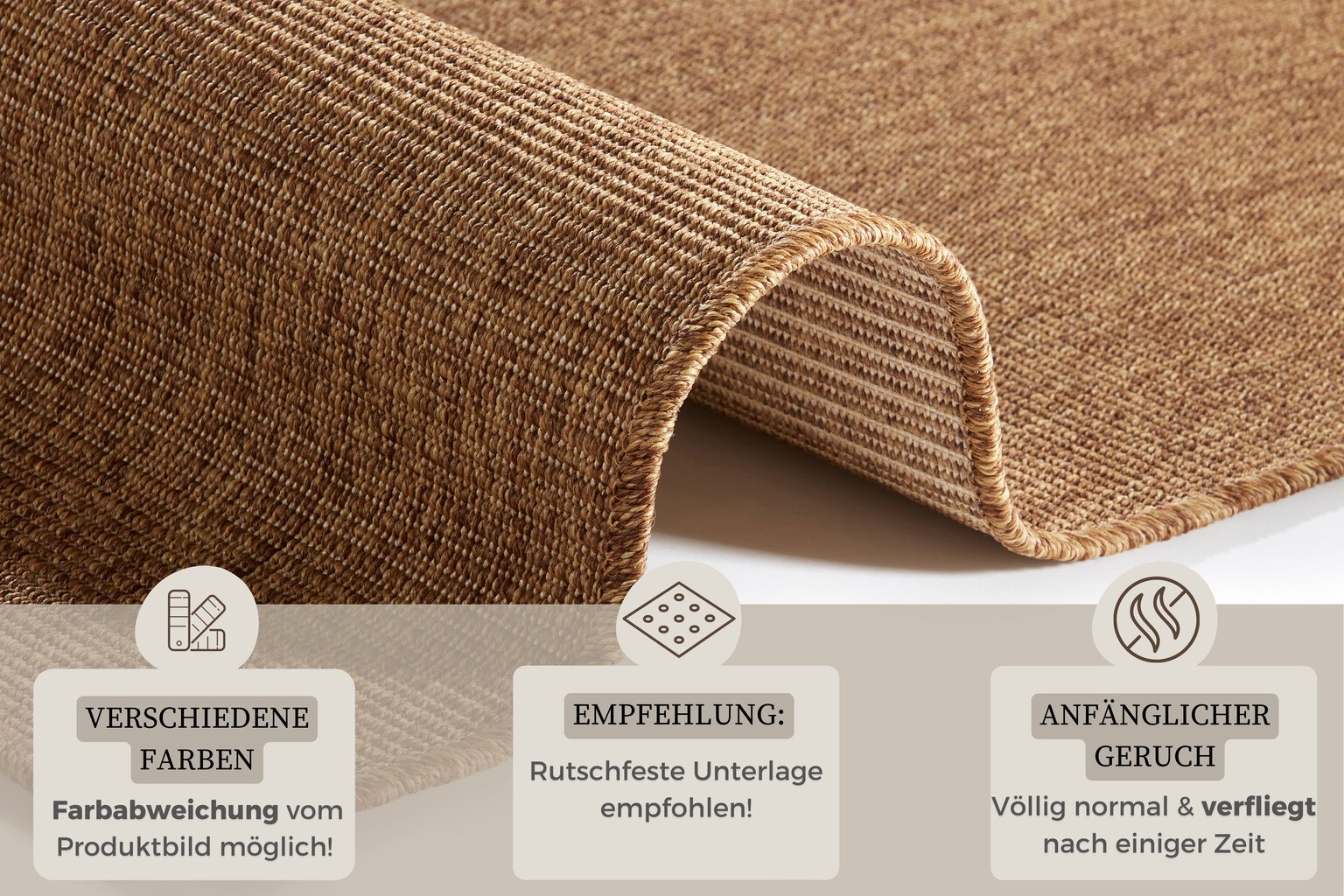 BT Carpet sise-ja välistingimuste vaip Nature, 80x250 cm цена и информация | Vaibad | hansapost.ee