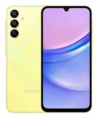 Samsung Galaxy A15 4G 8/256ГБ Yellow цена и информация | Мобильные телефоны | hansapost.ee