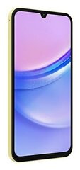 Samsung Galaxy A155F A15 8|256ГБ DS Желтый цвет цена и информация | Мобильные телефоны | hansapost.ee