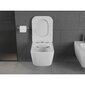 Mexen Stella Rimless WC, aeglaselt sulguva õhukese istmega, Duroplast, valge - 30680900 цена и информация | WС-potid | hansapost.ee