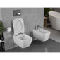 Mexen Margo Rimless WC, aeglaselt sulguva kaanega, õhukese istmega, Duroplast, valge - 30420800 hind ja info | WС-potid | hansapost.ee