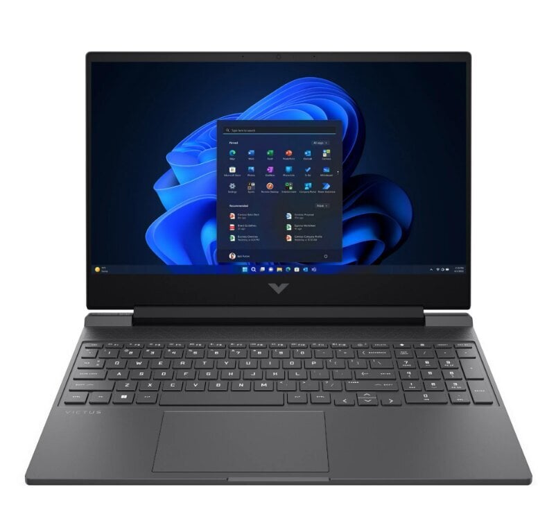 HP Victus 15-fb2000 15 FHD 144Hz R5-8640H 16GB-DDR5 512GB RTX4050-6GB W11, Mica Silver цена и информация | Sülearvutid | hansapost.ee