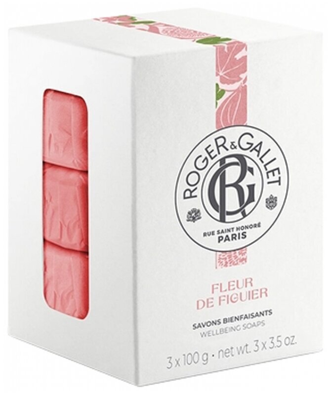 Kehaseebid Roger & Gallet Fleur de Figuier, 3x100 g цена и информация | Seebid | hansapost.ee