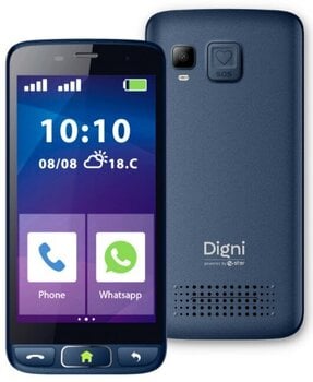 Kahjustatud pakendiga toode. eSTAR Digni Smart 2/16GB Navy Blue hind ja info | Mobiiltelefonid, foto- ja videotooted defektiga pakendis | hansapost.ee