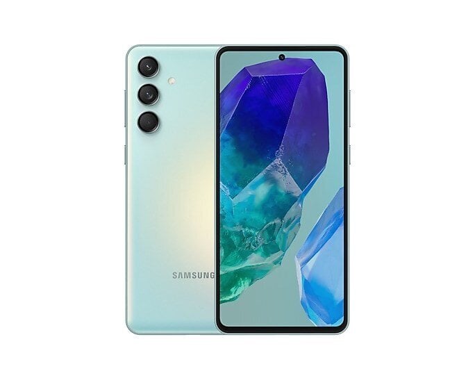 Samsung Galaxy M55 M556 5G DS 8/128GB Light Green цена и информация | Telefonid | hansapost.ee