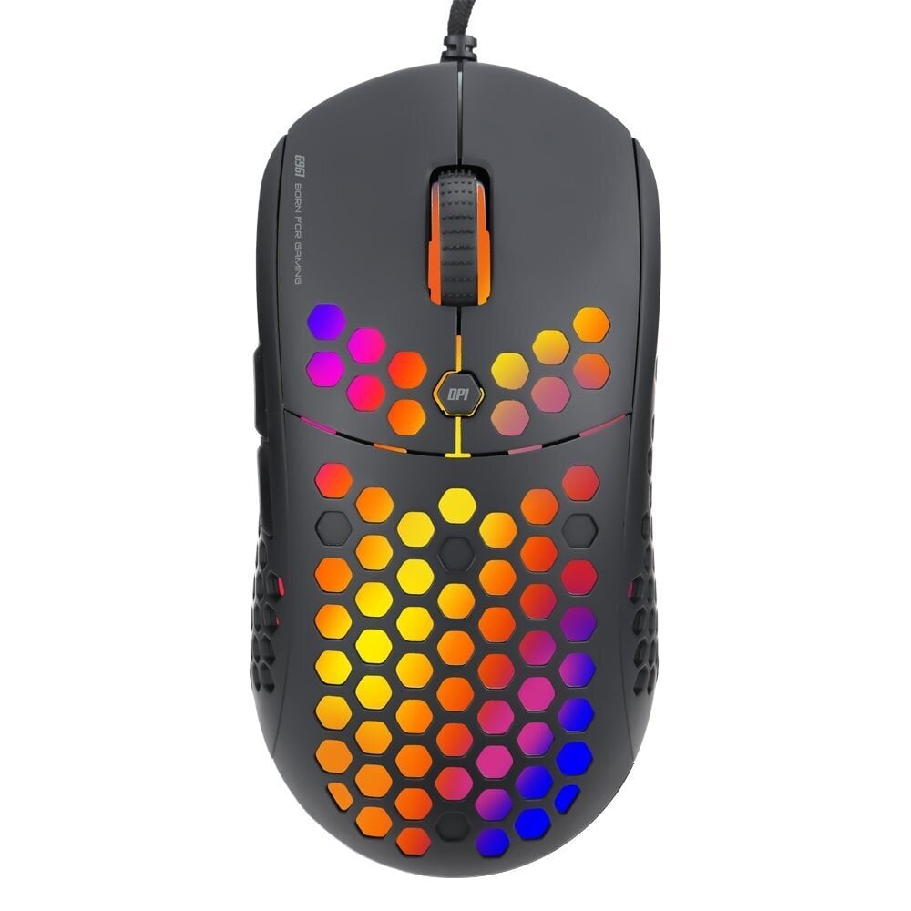 Marvo G961 RGB juoda laidinė pelė | 12000 DPI цена и информация | Arvutihiired | hansapost.ee