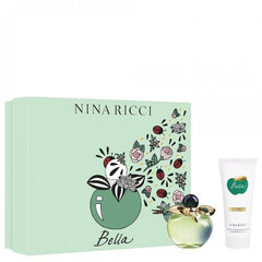 Komplekt Nina Ricci Bella naistele: Tualettvesi EDT, 50 ml + kehakreem, 75 ml цена и информация | Женские духи | hansapost.ee