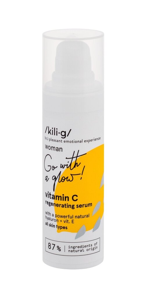 Näoseerum KILIG WOMAN VIT C 30 ml hind ja info | Näoõlid, ampullid ja seerumid | hansapost.ee