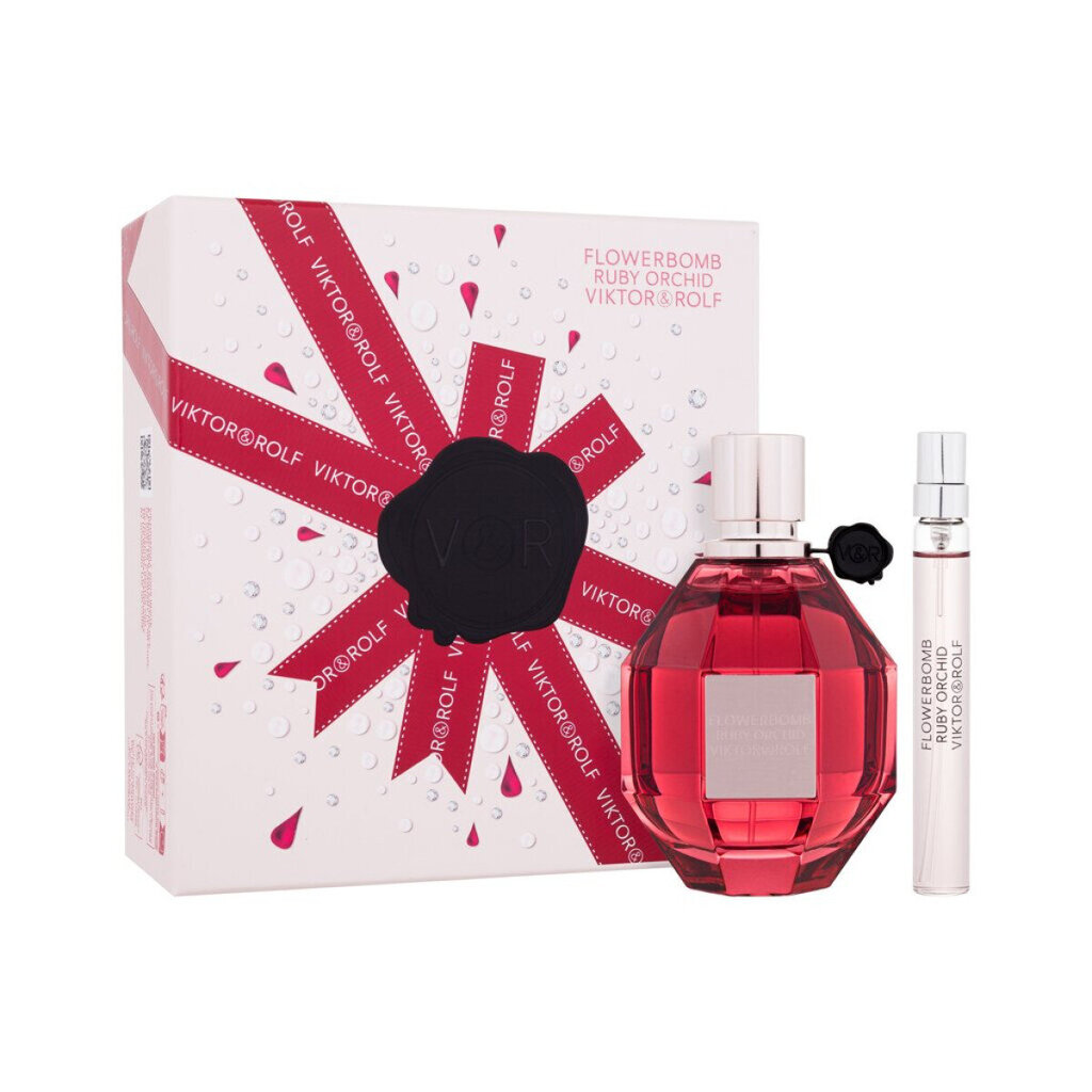 Parfüümikomplekt Viktor & Rolf Flowerbomb Ruby Orchid EDP naistele: Lõhnavesi 100 ml + Lõhnavesi 10 ml цена и информация | Parfüümid naistele | hansapost.ee